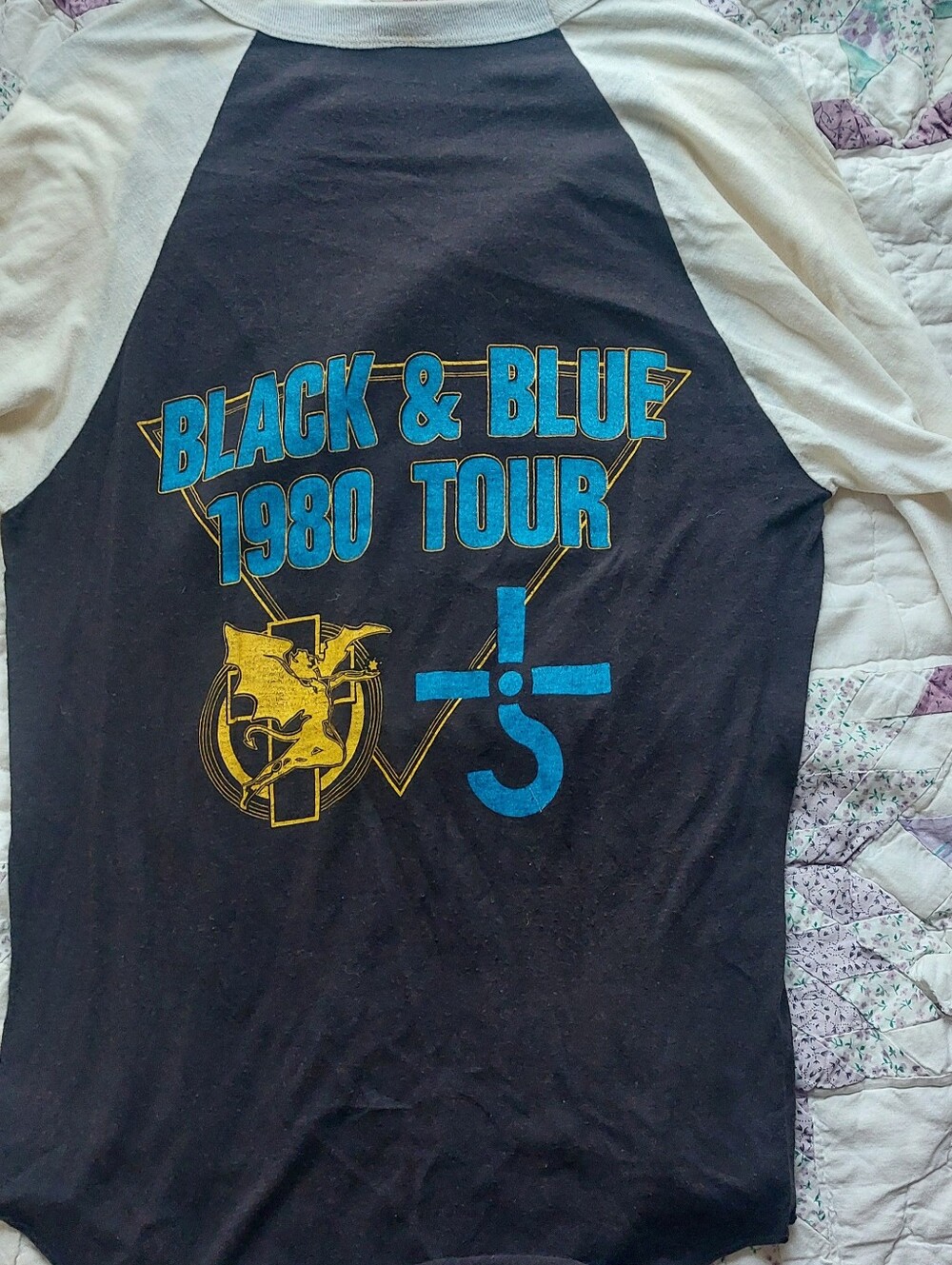 Black & Blue 1980 Tour Jersey